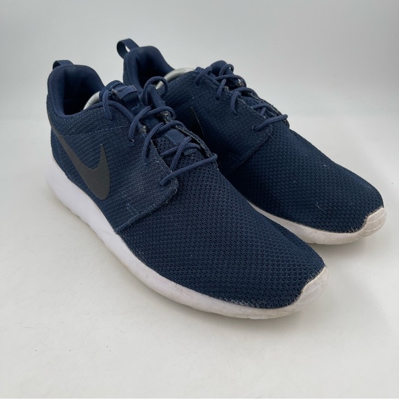 Nike Men’s Roshe Run Midnight Navy 511881-405 Knit Running Shoes - Size 11.5 - Picture 11 of 11